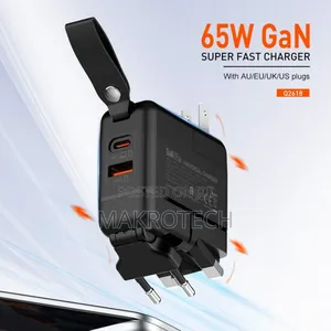Ldnio 65w Universal Charger With Many Convertable Ports
