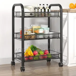 3 Layer Home/Kitchen Fruit/Storage Rack