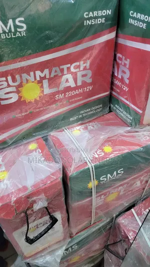 220ah 12v SMS Tall Tubular Battery