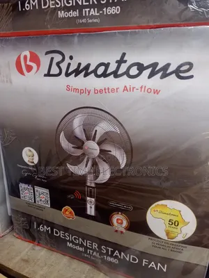 18" Binatone Remote Controlled Standing Fan