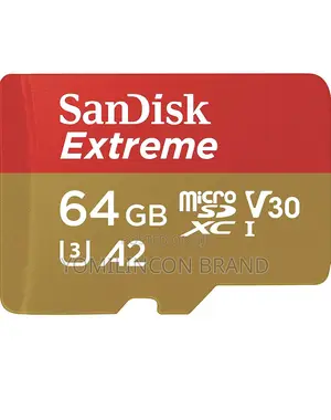 Sandisk 64gb Extreme Microsdxc Uhs-I Memorycard With Adapter