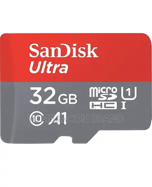 Sandisk 32gb Ultra Microsdhc Uhs-I Memory Card