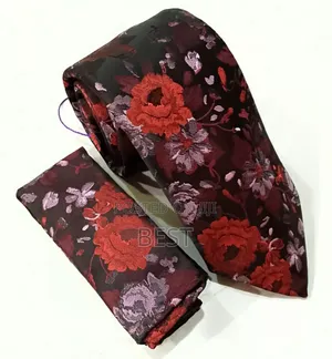 High Quality Luxury Ties With Pocket Square