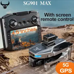 Obstacle Avoidance Screen Remote Control 5g GPS Drone + Extra Battery