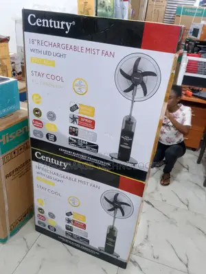 Century Breeze Anywhwere 18'' Rechargeable Fan - 18 Inches