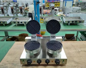 Double Waffle Maker Machine