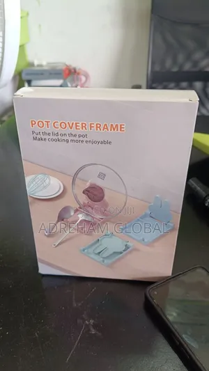 Pot Cover Stand Frame and Spoon Rest
