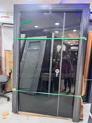 High Quality Plain Black Turkish Security Doors