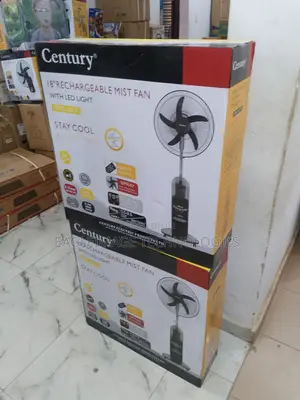 Century Air Anywhere 18'' Rechargeable Mist Fan - 18 Inches