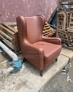 High Standards Quality Single Sofa Made With Leather Fabric