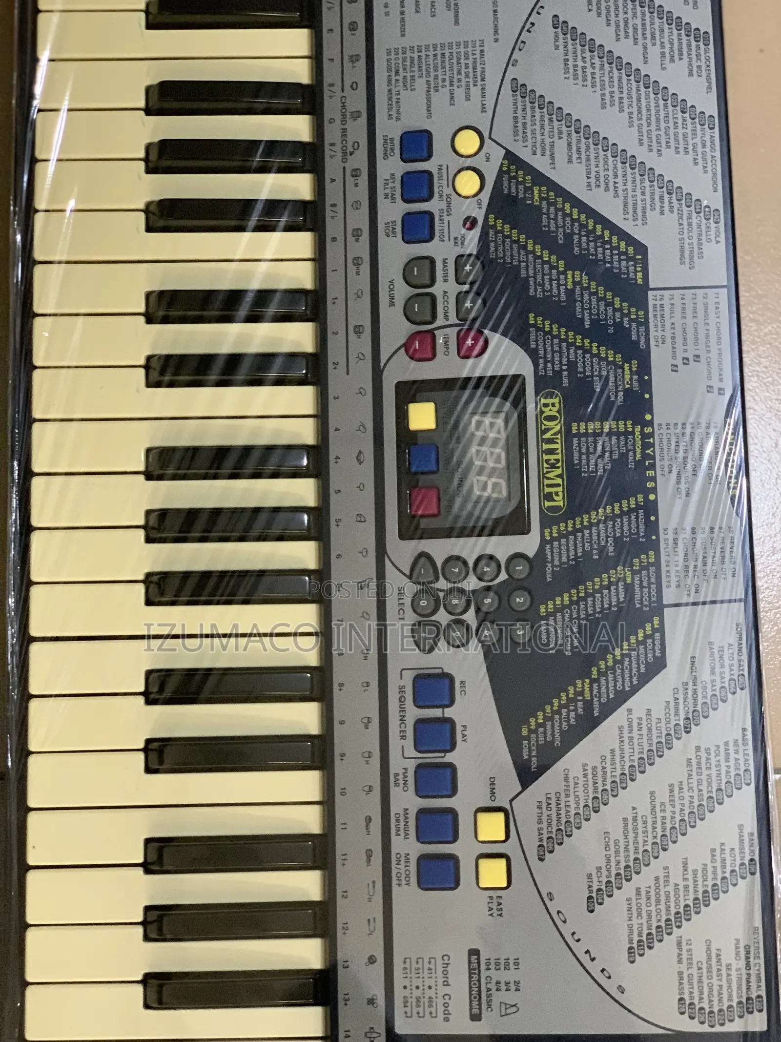 Pm68 Bontempi Keyboard