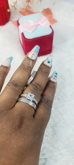Titanium Steel Wedding Set