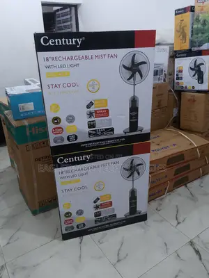 Century Versatile Ventilator 18'' Rechargeable Mist Fan