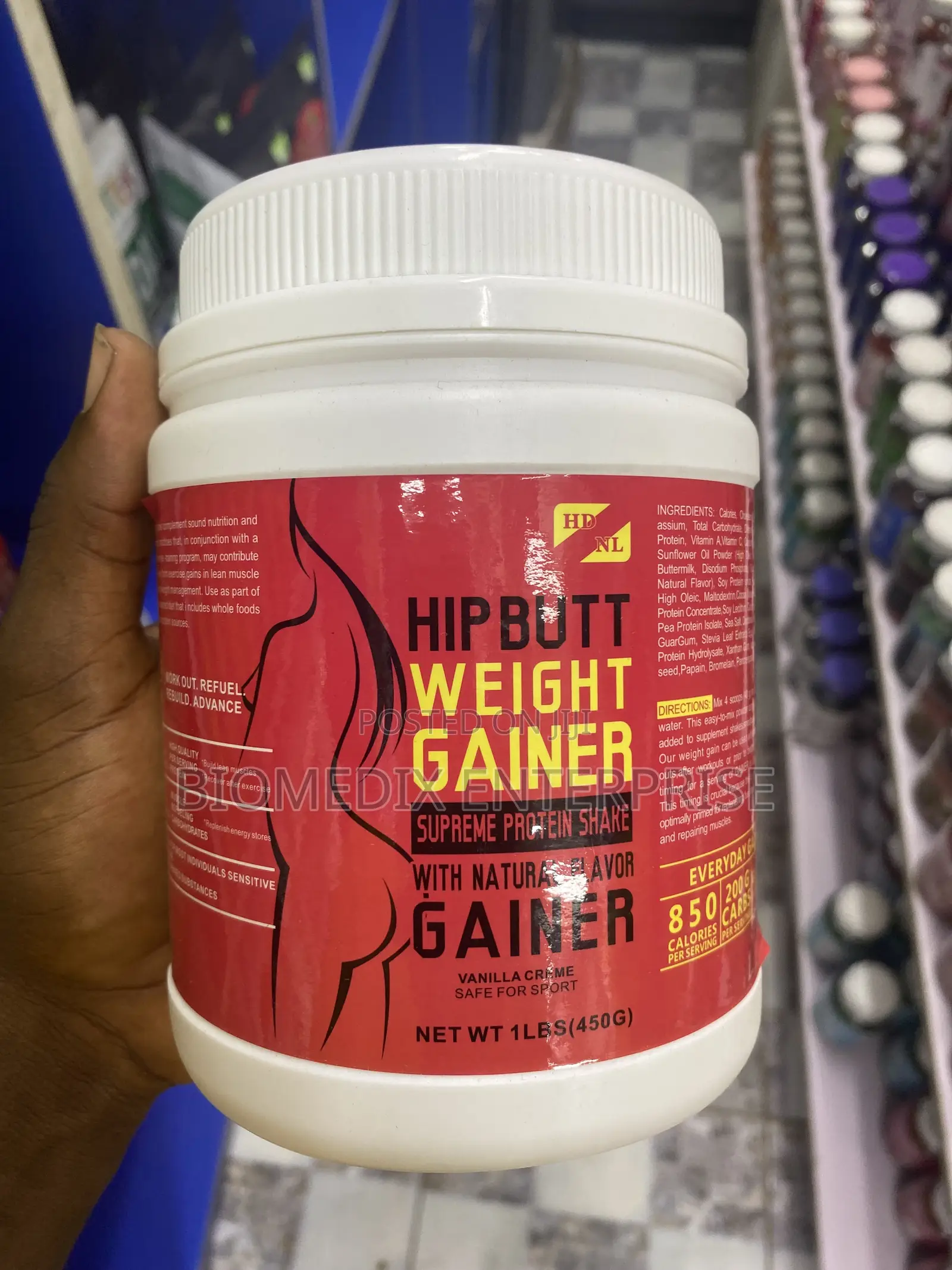 Hipbutt Weight Gainer