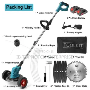 Home Garden Grass Trimmer Recharge Folding Trimming Machine