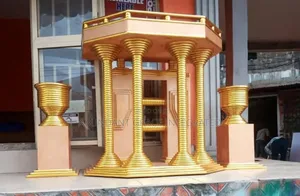 4 Poles Luxury Church Pulpit.
