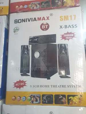 Powerful Heavy Bass 3.1 Soniviamax Home Theater System