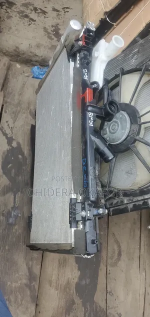 Radiator and Fan and Condenser for Toyota Yaris 2020