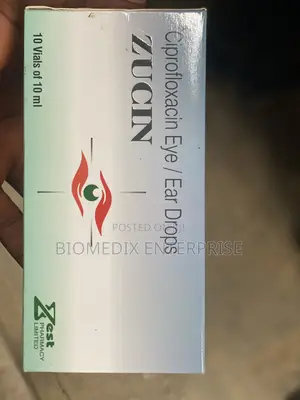 Ciprofloxacin Eye and Ear Drops Zucin