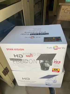 Solar Camera Star Vission Dual Lens