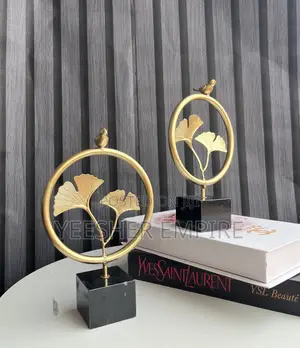 Unique Leaf Figurine Decor