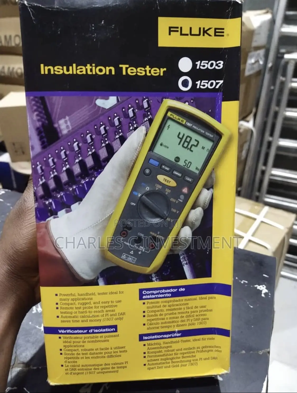 Fluke 1507 Insulation Tester