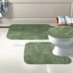 3-Piece Bath Rug Set – Soft, Non-Slip, and Mildew-Resistant