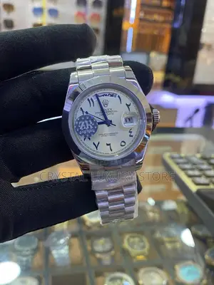 Rolex Quality Luxury Men Chain Strap Wristwatch