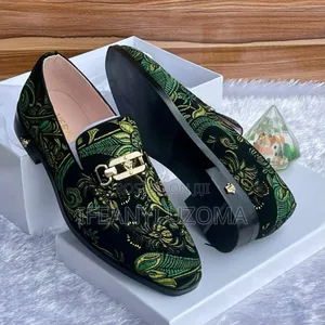 Exclusive Luxury Green Color Shoe