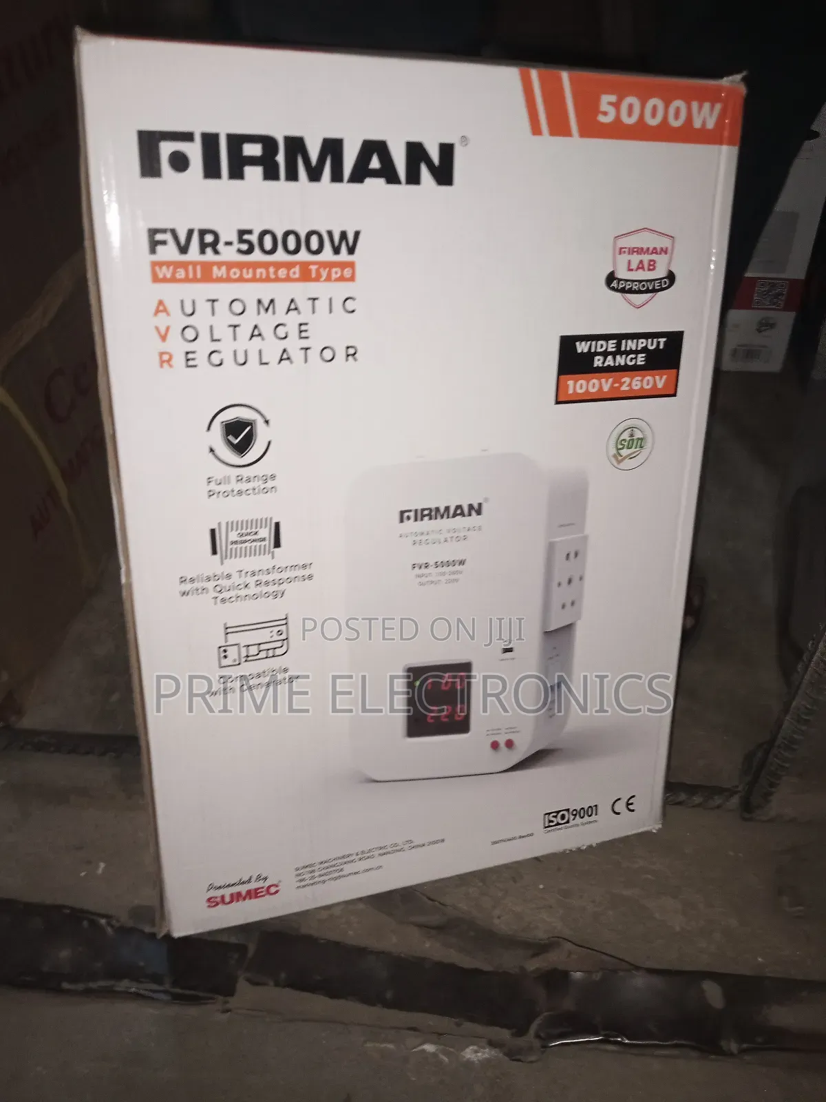 Firman Wall Stabilizer 5000 Watt