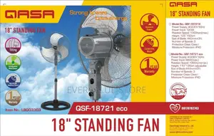 Qasa 18 Inches Standing Fan