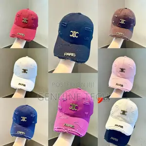 Luxury Paris Face Cap