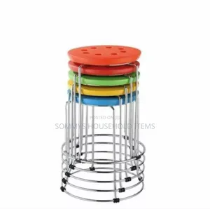 Iron Plastic Stool / Bar Stool