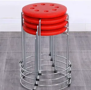 Iron Plastic Stool / Bar Stool