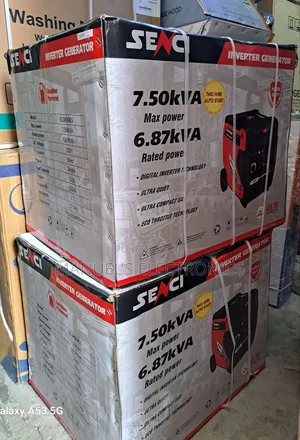 7.5kva Senci Inverter Soundproof Petrol Gen Low Fuel Consump