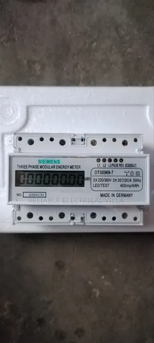 3 Phase Prepaid Meter Reader