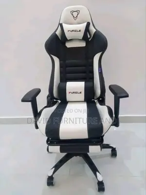 Office White/Black Game Chair