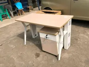 Metal Leg Executive Desk