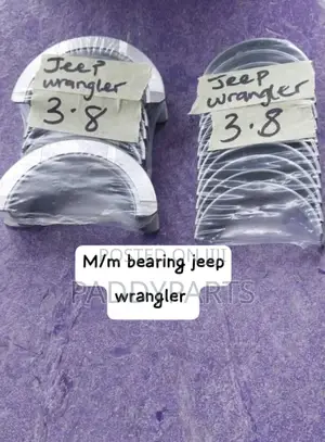 Jeep Wrangler Metal And Main Bearing 3.8l Engine