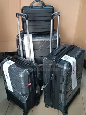 Black Gp Set 4 Expandable Unbreakable Rubber Box Antitheft