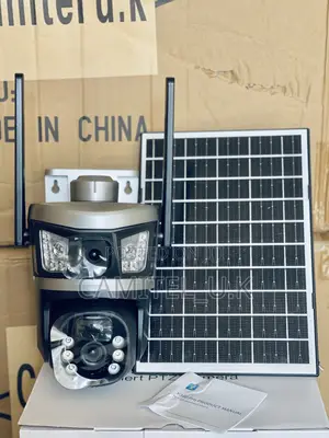 V380 Pro 4g Dual Lens PTZ Solar Security Camera