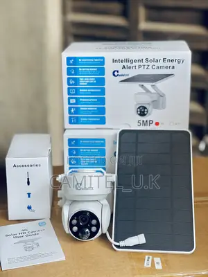 4g Ubox PTZ Solar Security Camera
