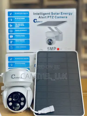 4g Ubox PTZ Solar Security Camera