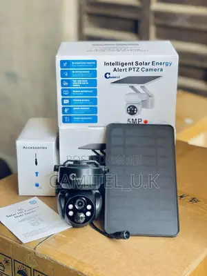 4g Ubox PTZ Solar Security Camera
