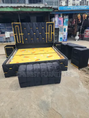 Executive Upholstery Padded Bed Stand.