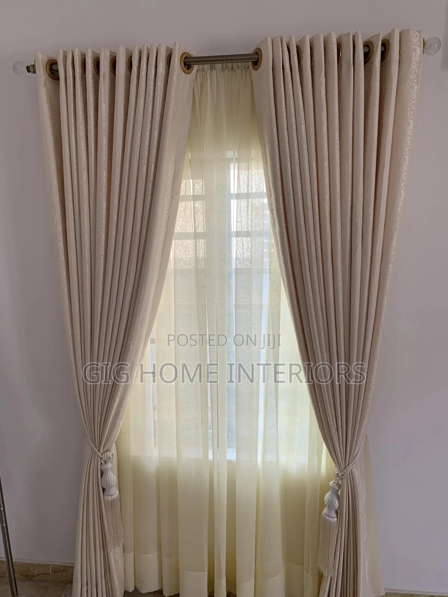 Brown Turkish Curtains