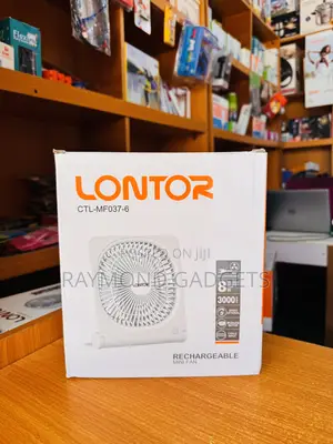 Lontor CTL-Mf037-6 Mini Fan – Usb Rechargeable