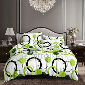 Lemon Colour Duvet,Bedsheet With 4 Pillow Cases-6x6