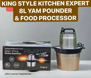8ltr Original Double-Speed King Style Kitchen Yam Pounder