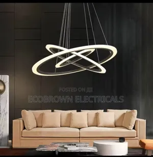 3 Ring Chandelier Light Fixture Luxury Home